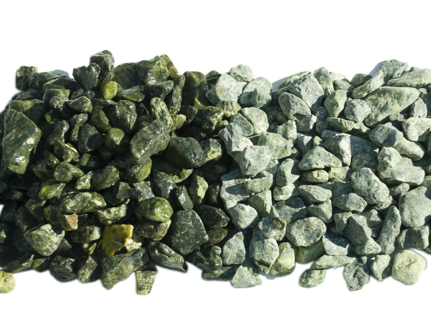 Каменная крошка Змеевик ГАЛТОВАННЫЙ, 20-40 мм, 10 кг