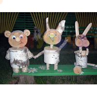 Садовая миниатюра умный Кролик