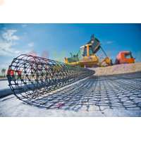 Полипропиленовая сетка для армирования и разделения слоев грунта