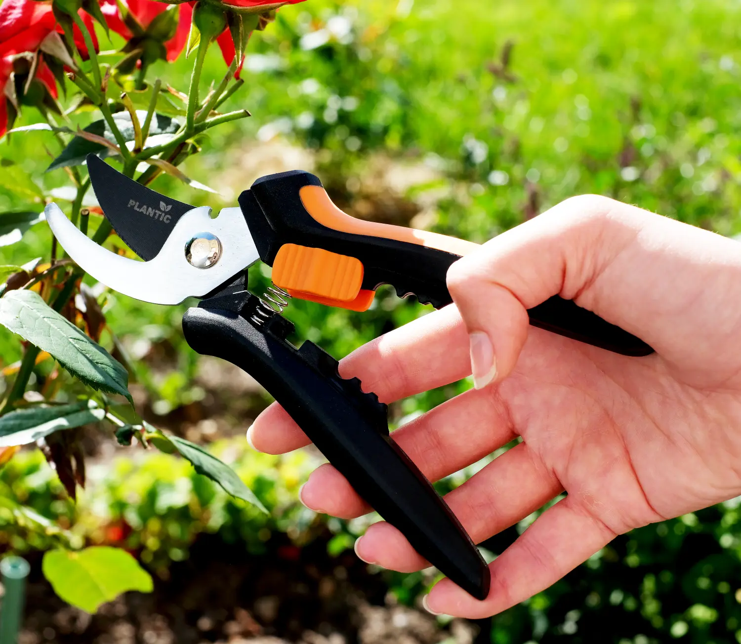 Plantic Секатор плоскостной P204, арт 25204-01, шт