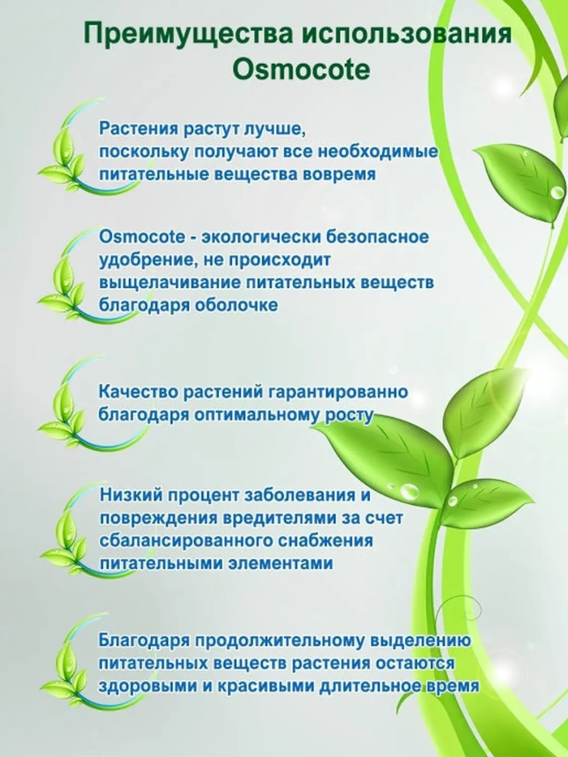 Осмокот Про (Osmocote Pro) 19-9-10+2MgO+ТЕ 3-4 месяца, 1 кг