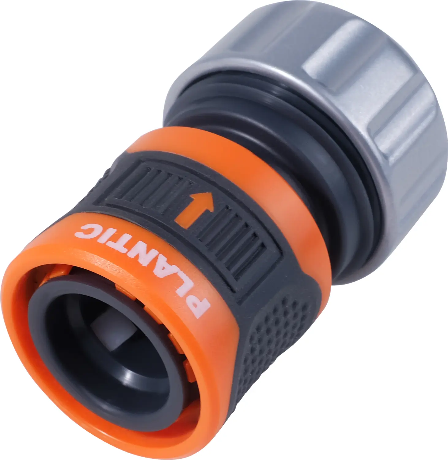 Plantic Коннектор c металл фиксатором 1/2-5/8" light 39378-01, шт