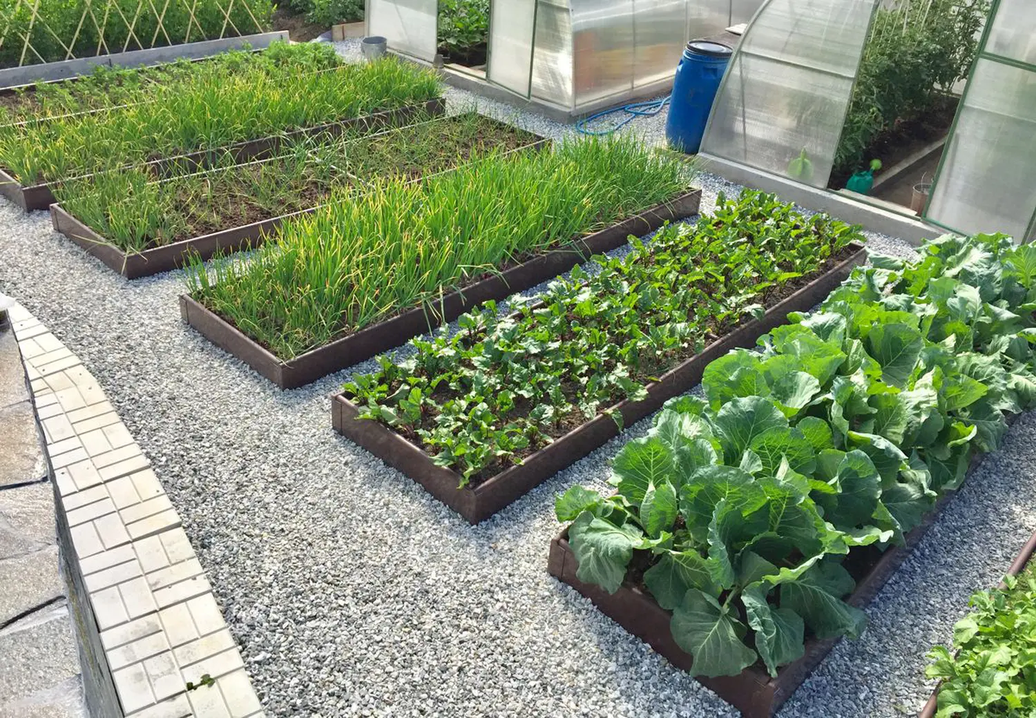 Грядка из ПВХ, коричневая, 0,22 * 2,0 * 0,7 м, уп