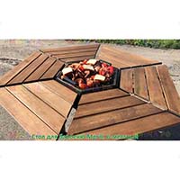 Функциональная садовая мебель - стол для барбекю Mgrill