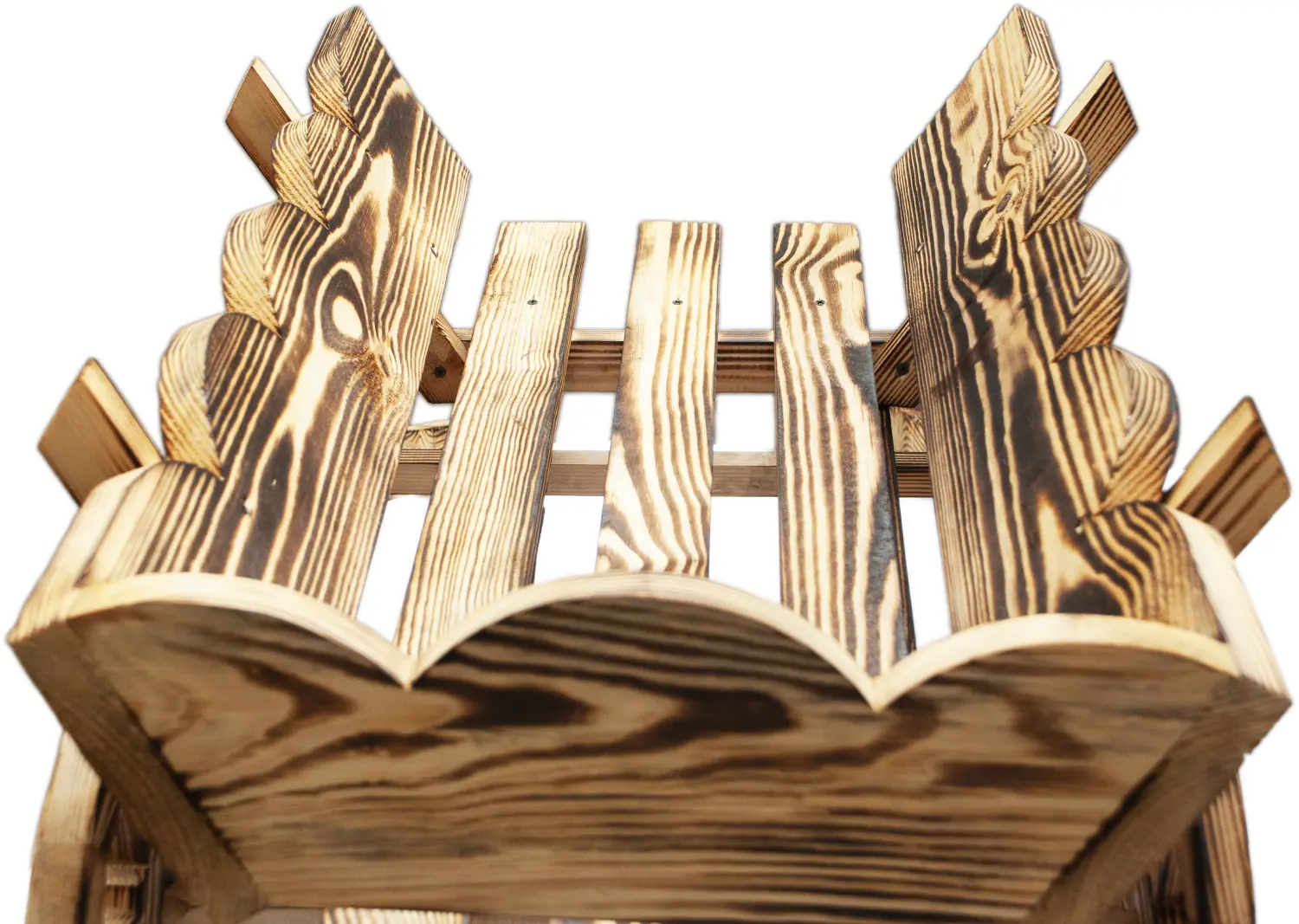 Садовая миниатюра "Тележка"