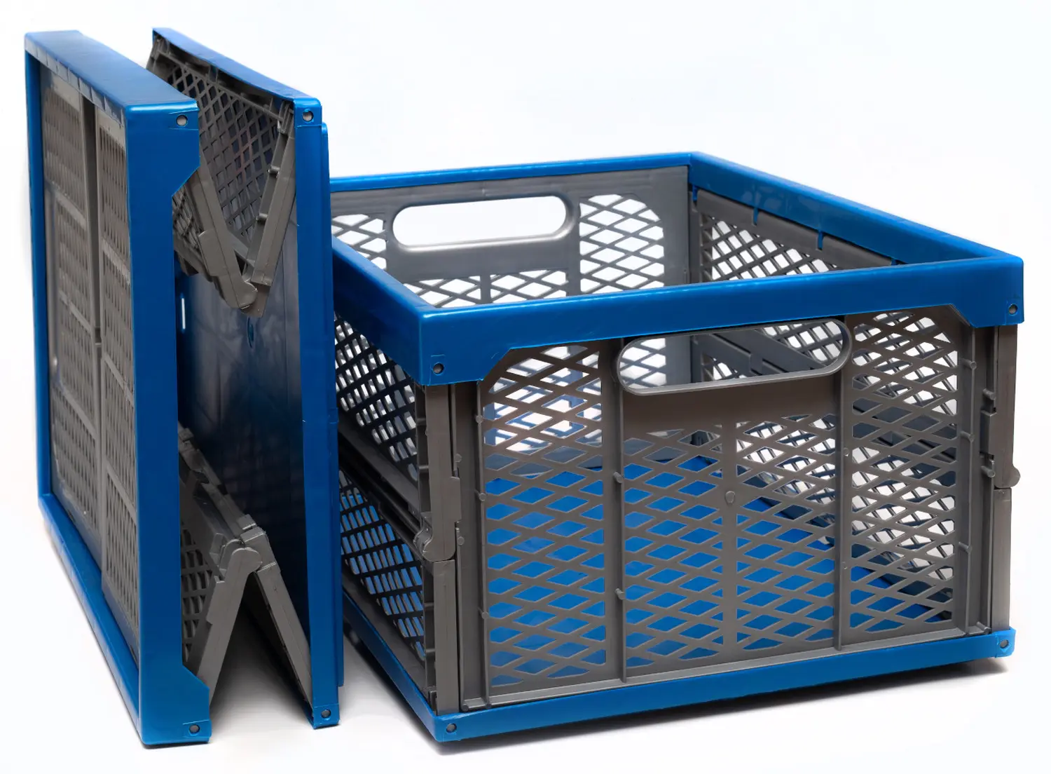 Ящик складной для урожая 38 л, ЦВЕТНОЙ, 34 x 48 x h5/23 см, шт