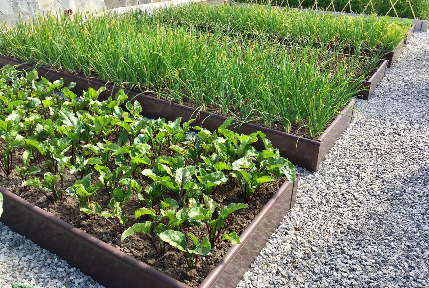 Грядка из ПВХ, коричневая, 0,22 * 2,0 * 0,7 м, уп