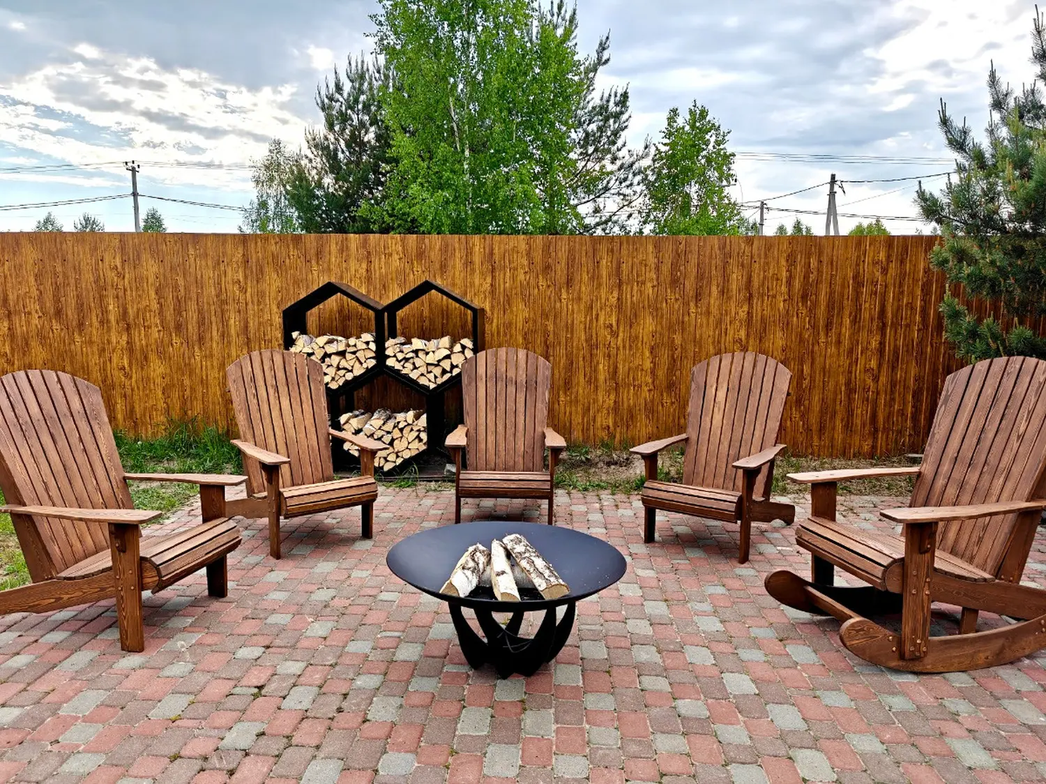 Костровая чаша «Сфера SOLID» 1200 мм