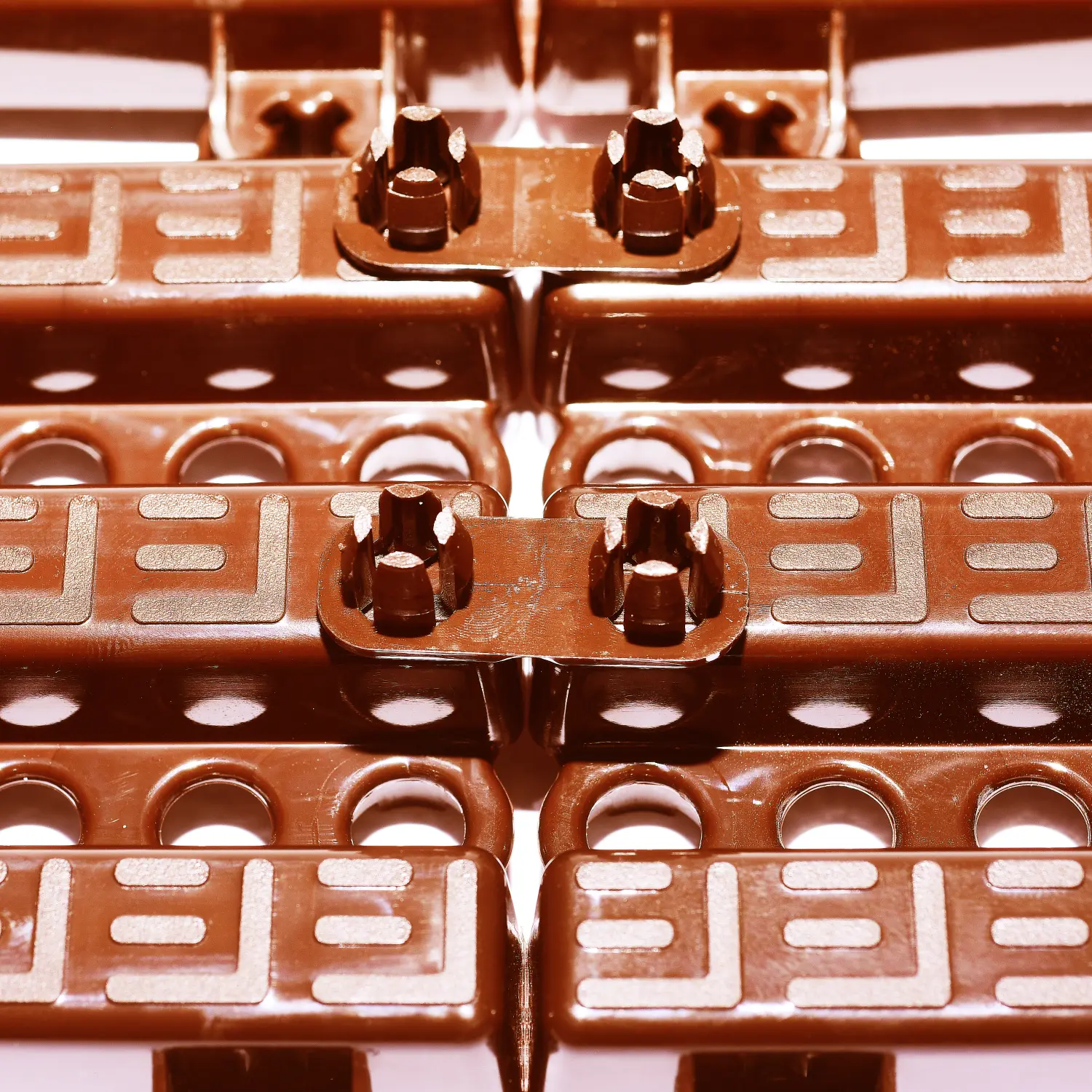 Садовая дорожка Еврогрядка, 1,5 x 0,2 м, терракот