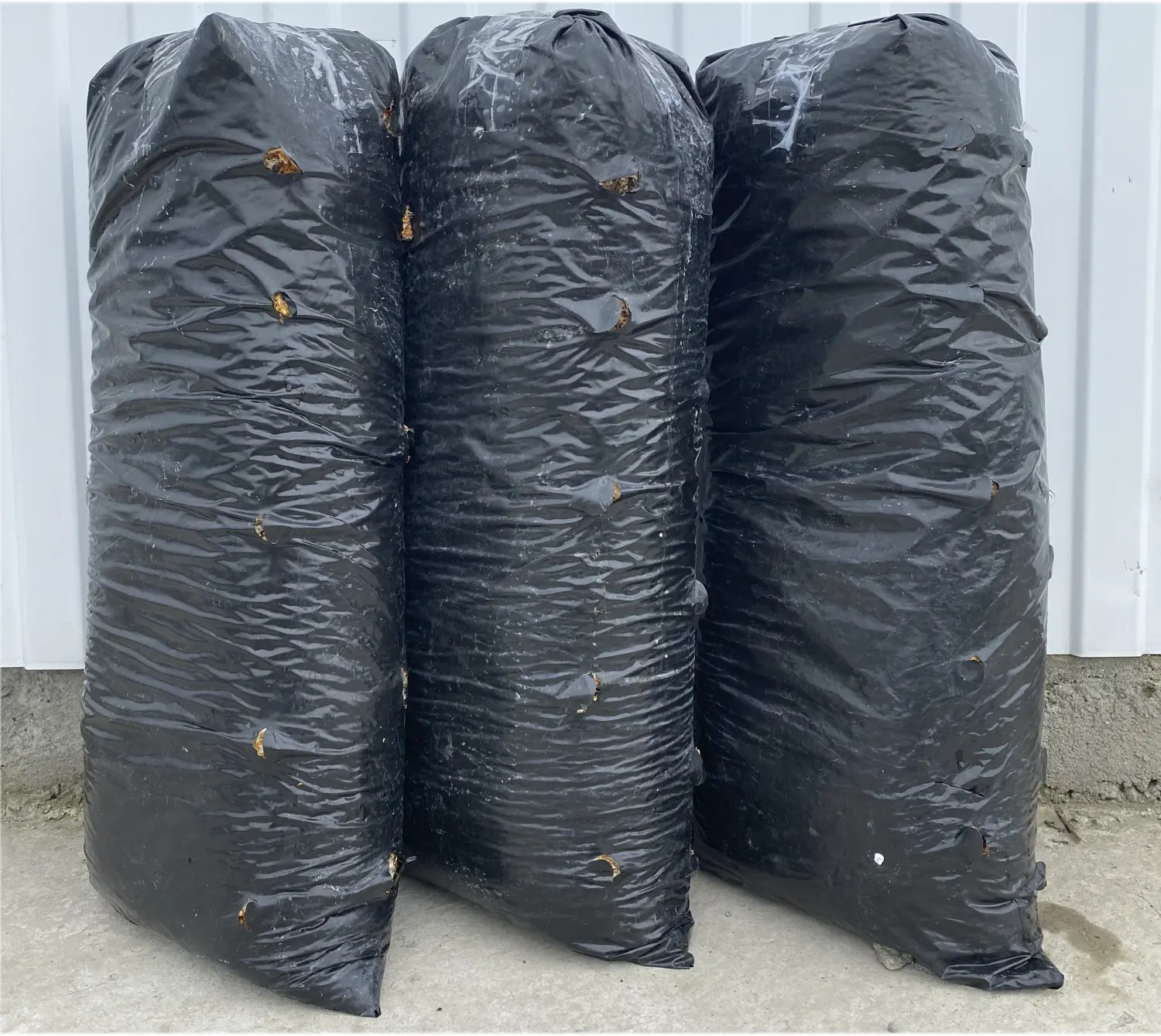 Субстрат грибных блоков(отработанных), мешок 60 л