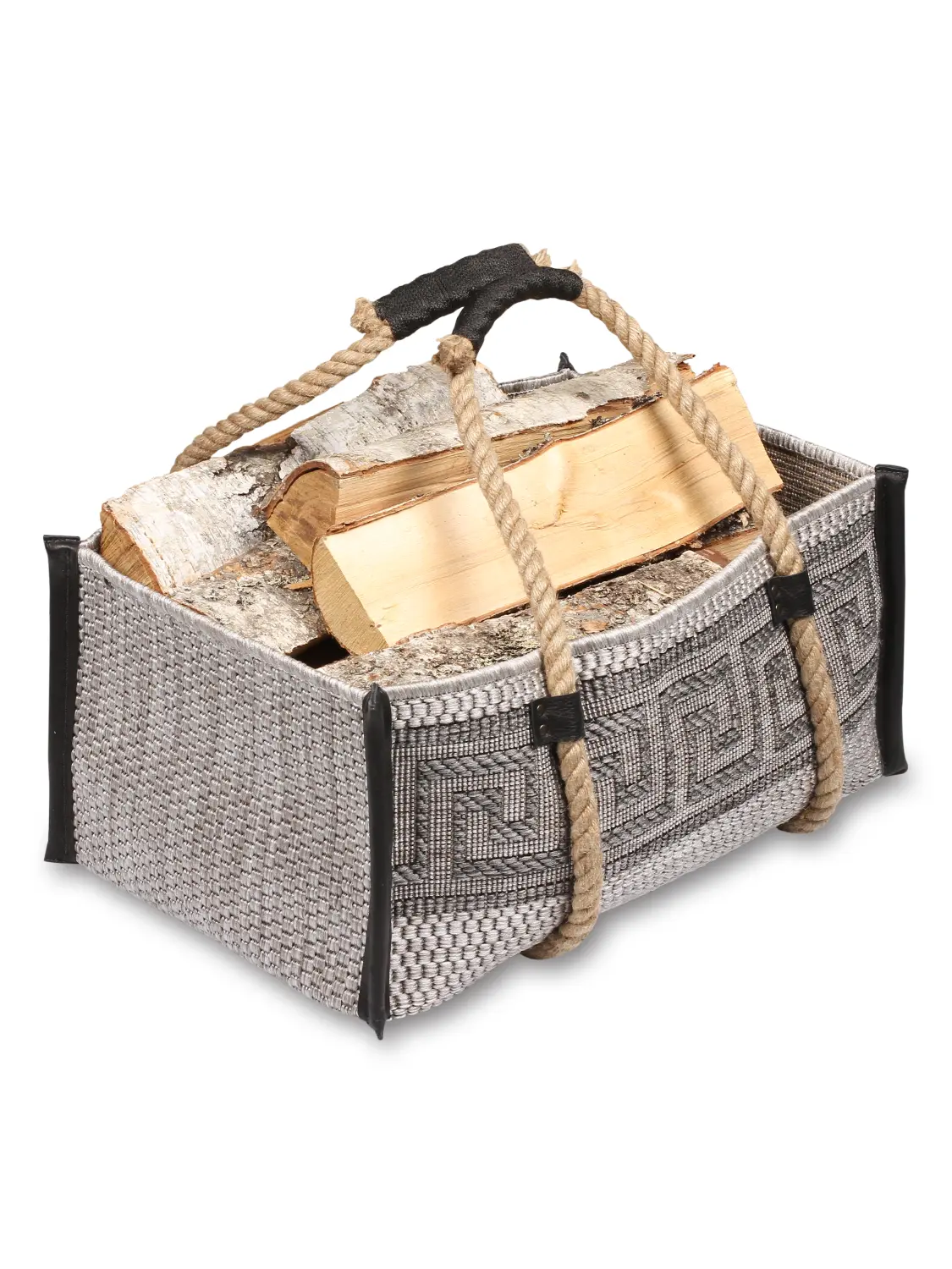 Сумка для дров Царь-сумка "Александр" серая, шт