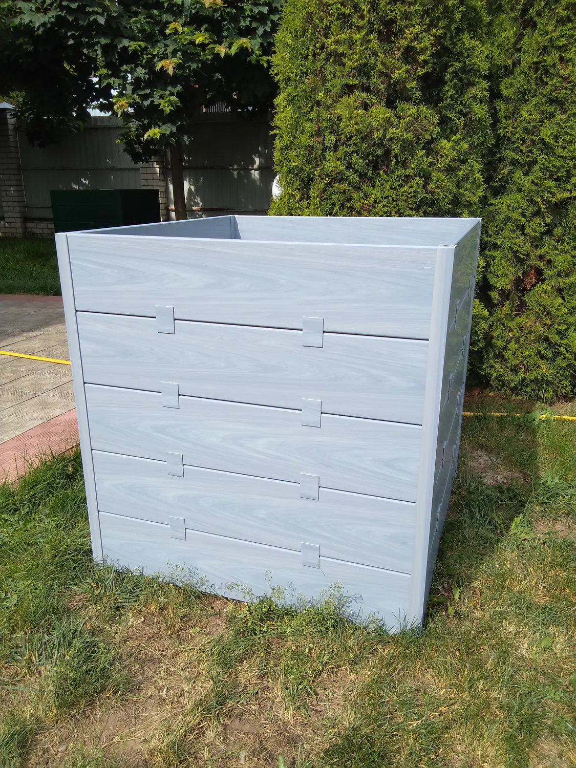 Компостер фактурный, дымчатый,  800 л, уп