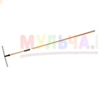 Легкие универсальные грабли на длинной ручке