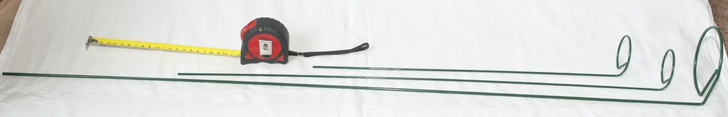 Поддержка для цветов и помидоров, металл,  h 45 см малая, шт