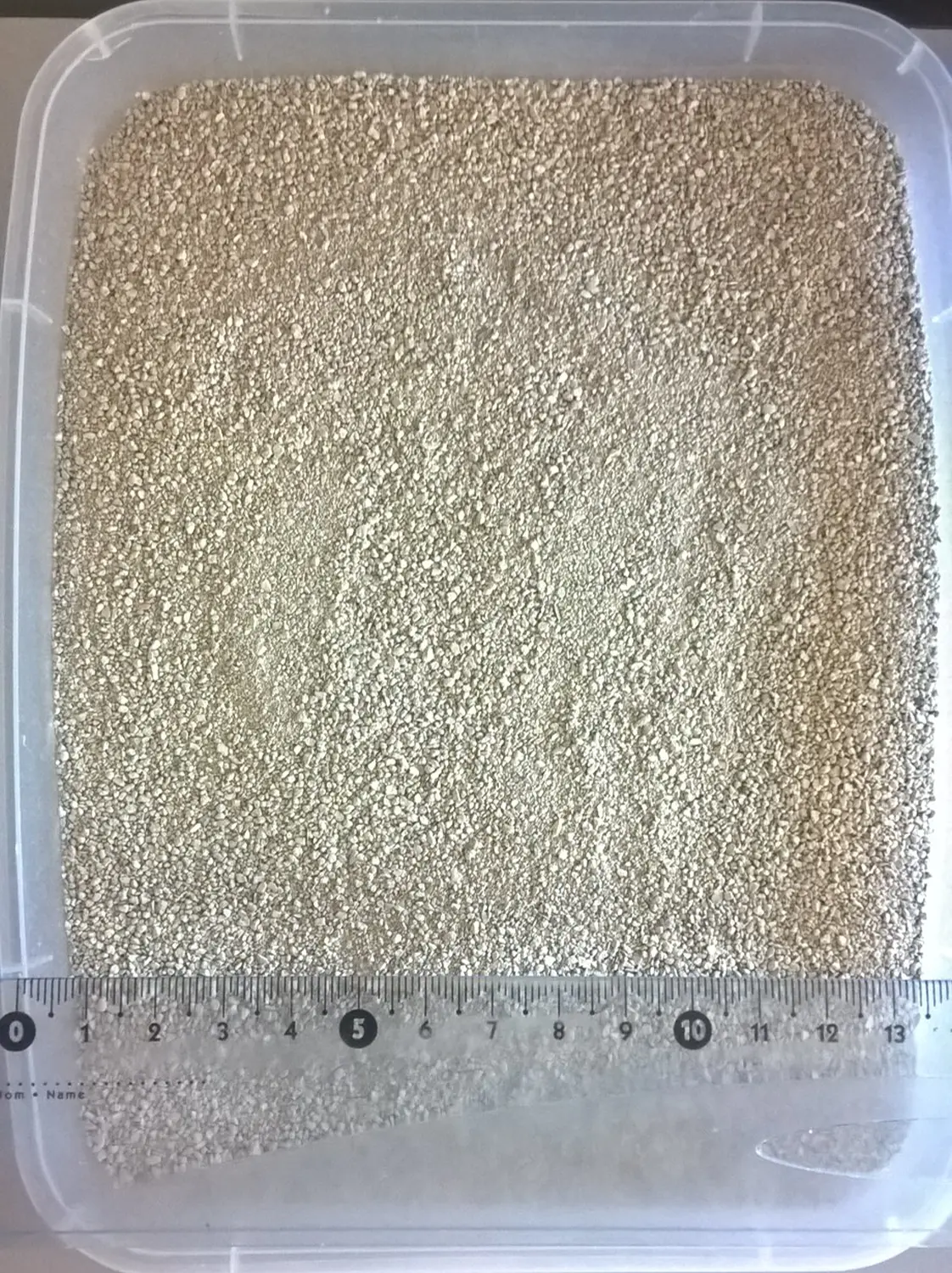 Цеолит природный (известняковый), до 2,5 мм,~ 25 кг