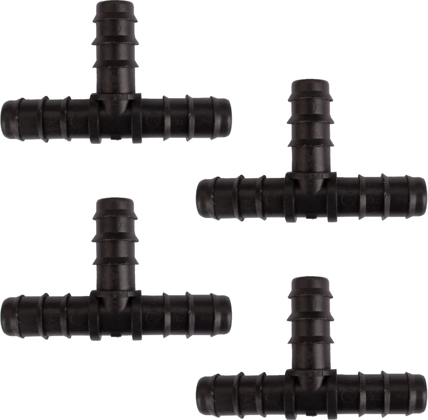 AQUAREL, Деталь №6, Тройник для трубы ПНД 16 мм, 4 шт/уп