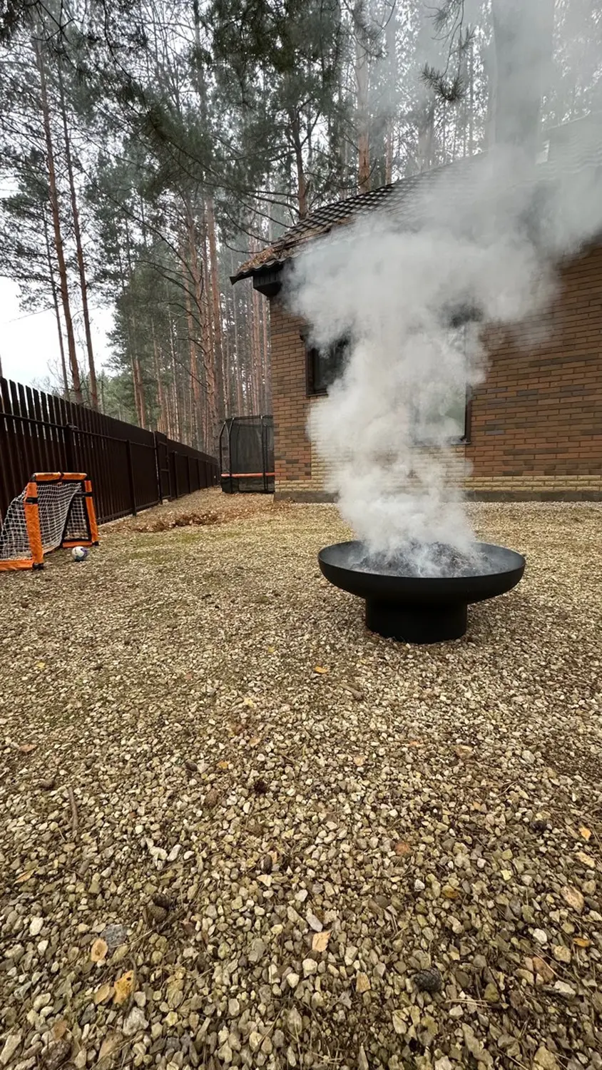 Костровая чаша «Глубокая ROUND» 900 мм