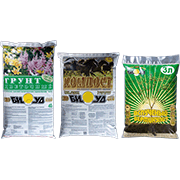 Грунт, компост и вермикулит - новинки