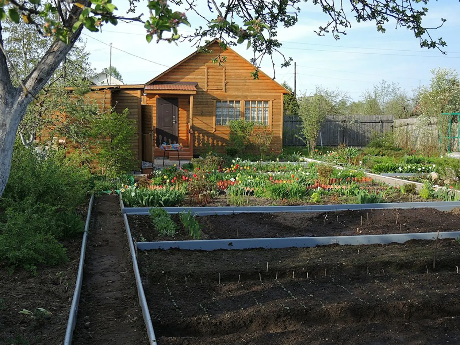 Усилитель универсальный для грядки из ПВХ (h 0,22 м, 0,9-1,0 м), серый, шт