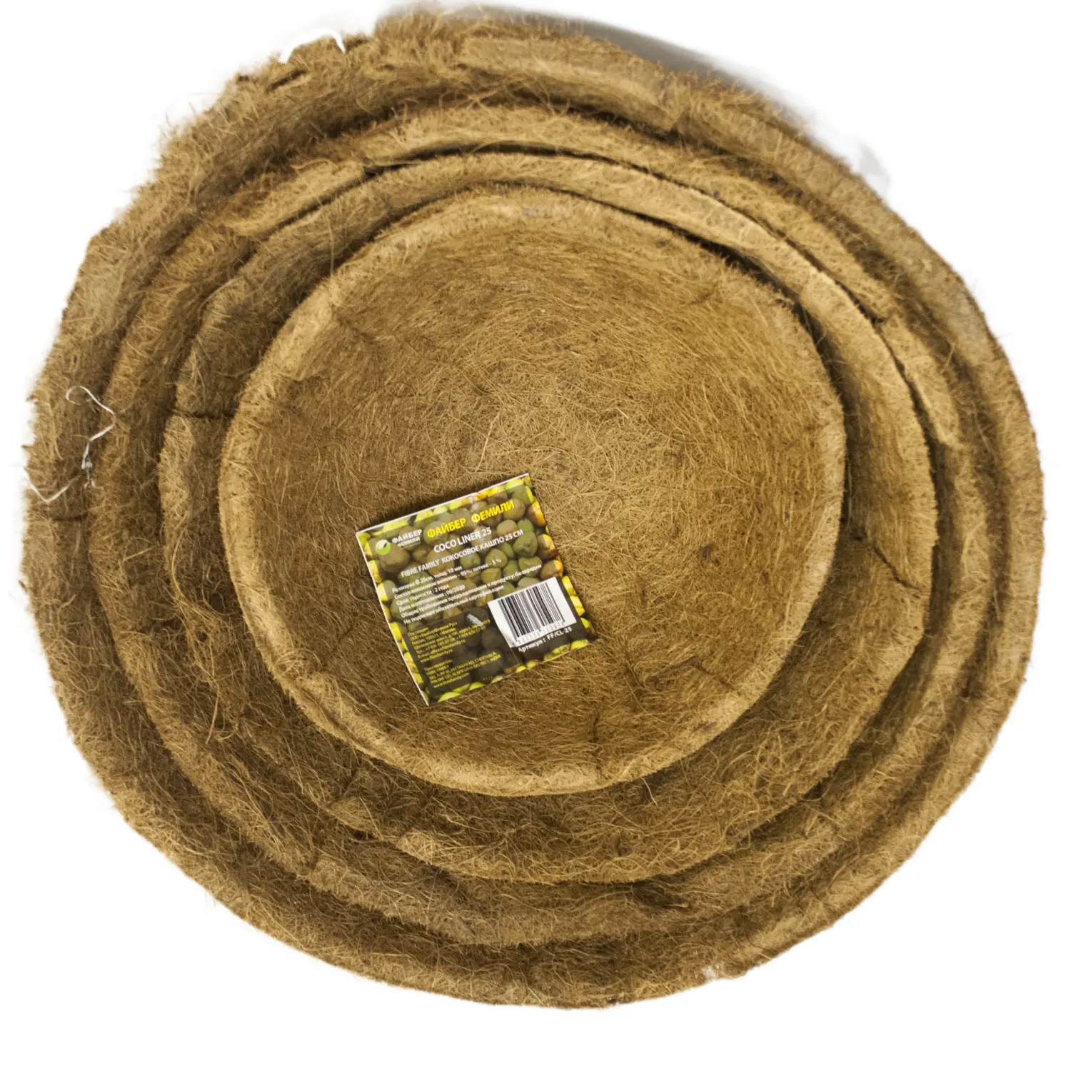 Кокосовый вкладыш в кашпо, Ø 35 см, шт