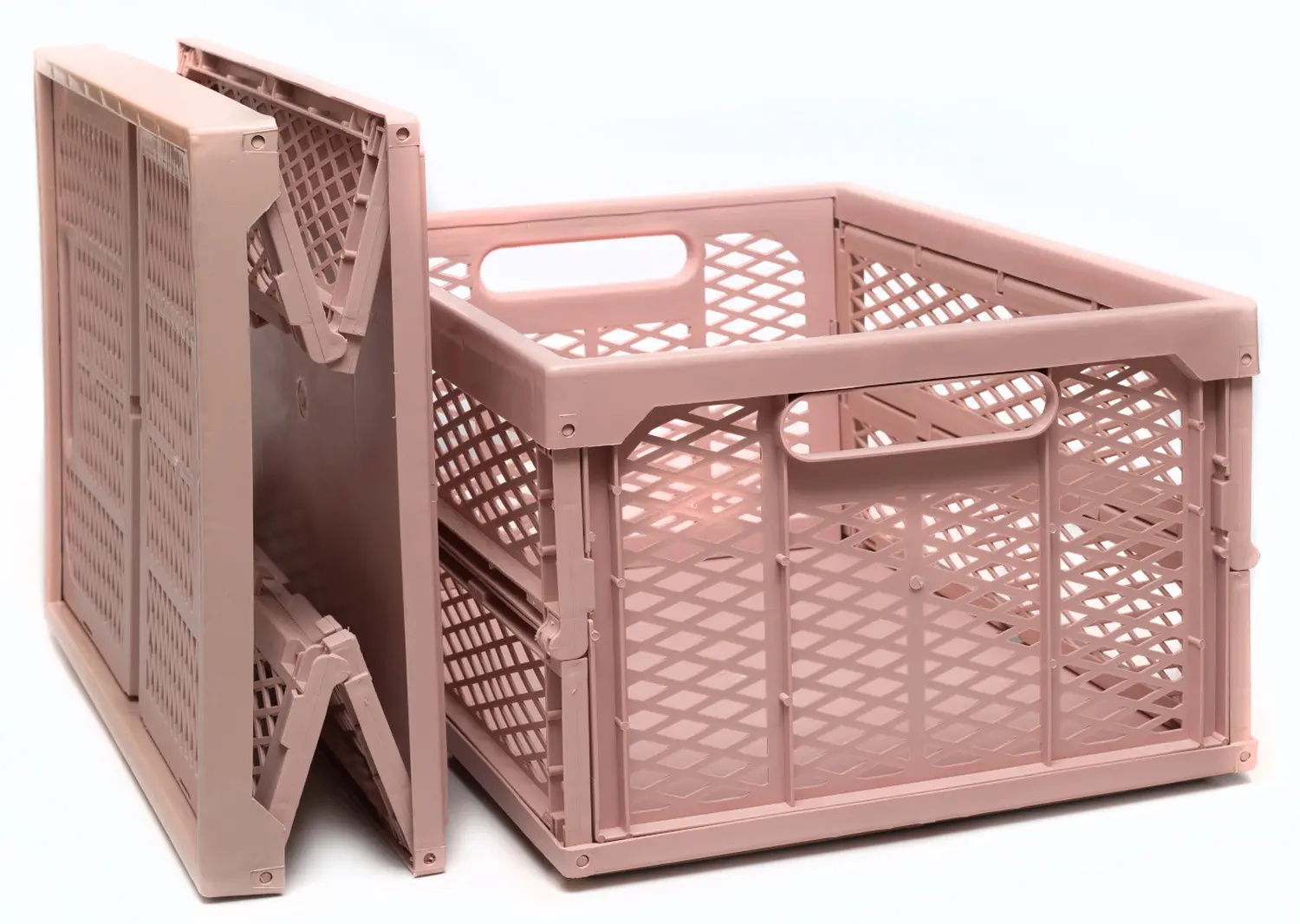 Ящик складной для урожая 38 л, ЦВЕТНОЙ, 34 x 48 x h5/23 см, шт