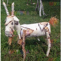 Деревянные скульптуры для вашего сада