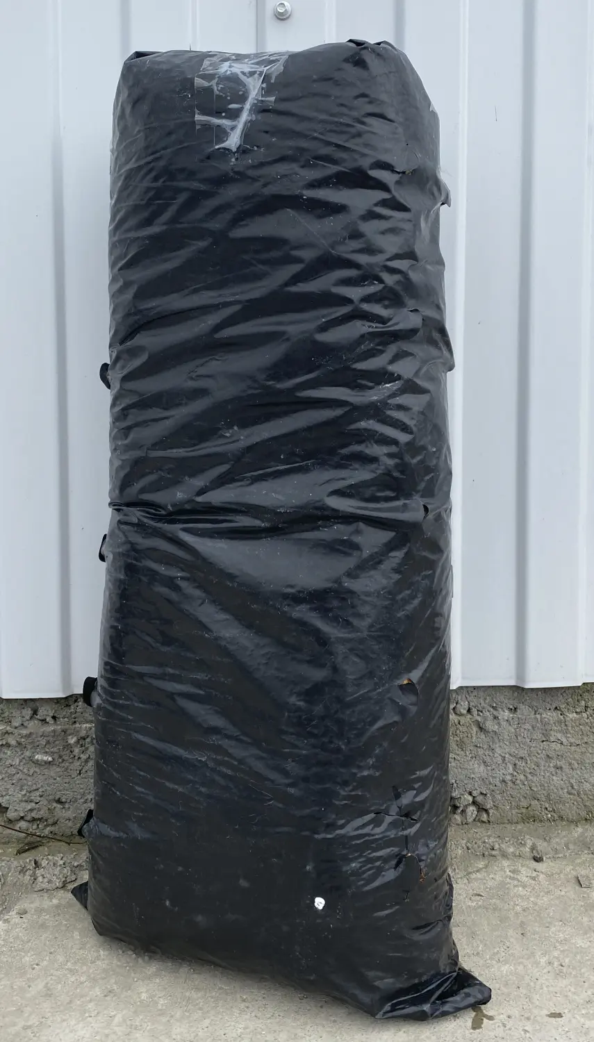 Субстрат грибных блоков(отработанных), мешок 60 л