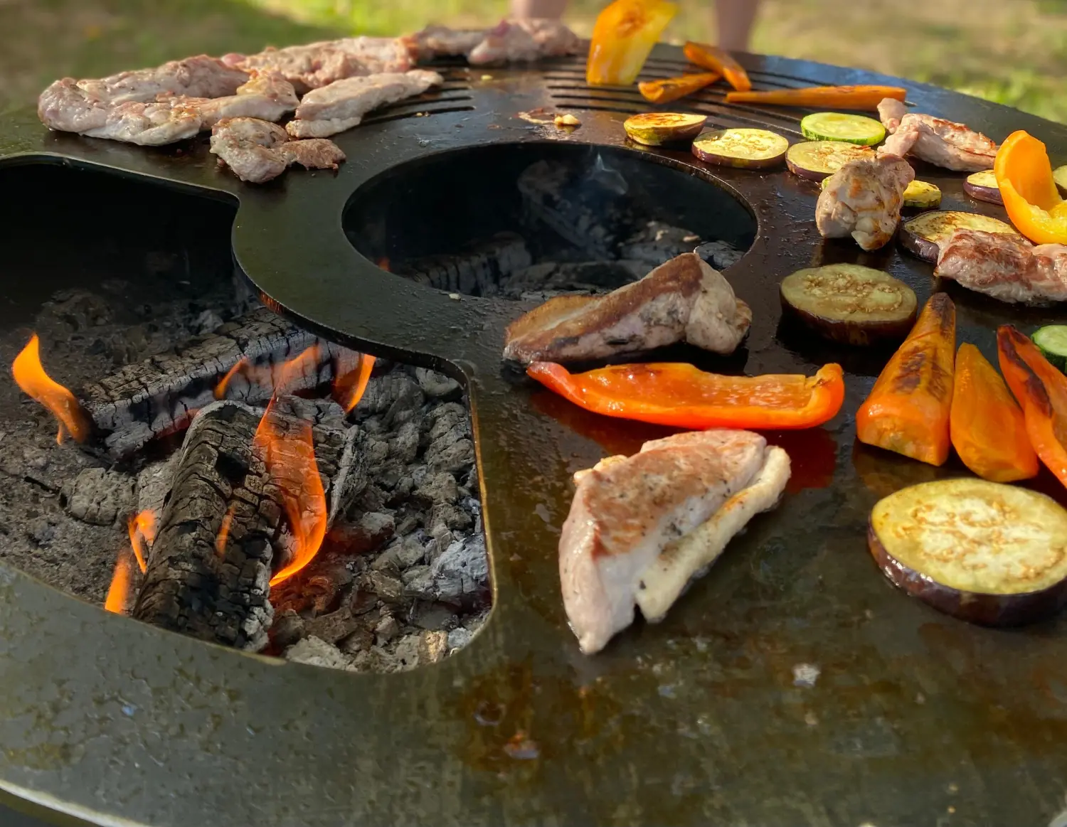 Гриль-кольцо для костровой чаши 800 мм