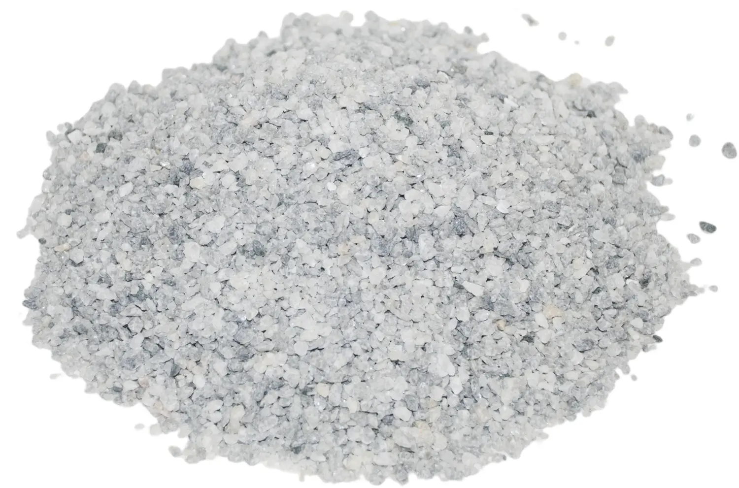 Щебень мраморный серый,  2-5 мм, 10 кг