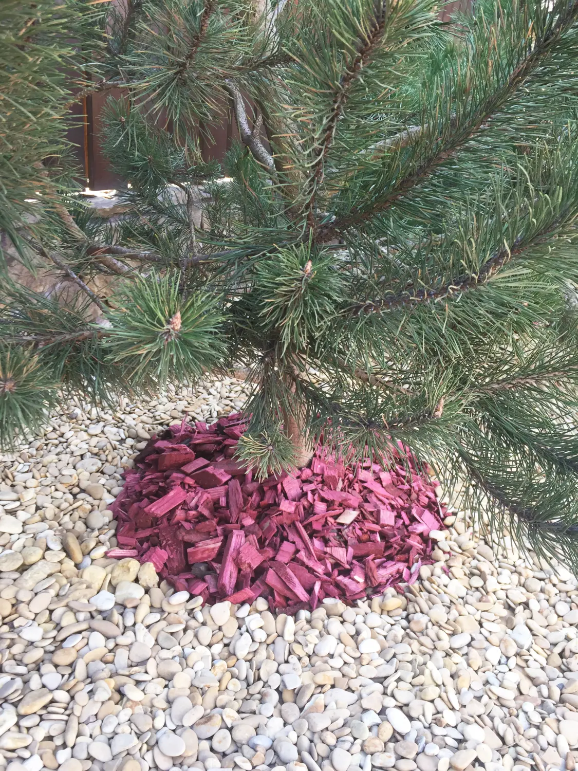 Щепа декоративная, желтая, 60 л