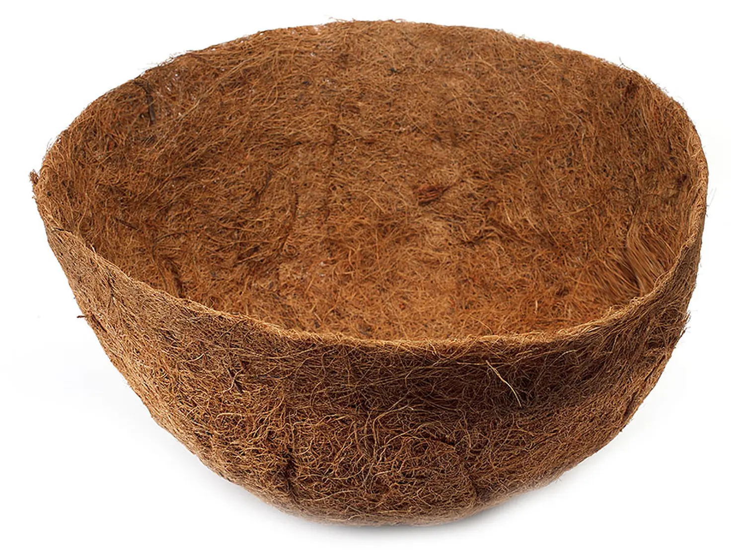 Кашпо подвесное с кокосовым вкладышем Ø30-35 см, шт