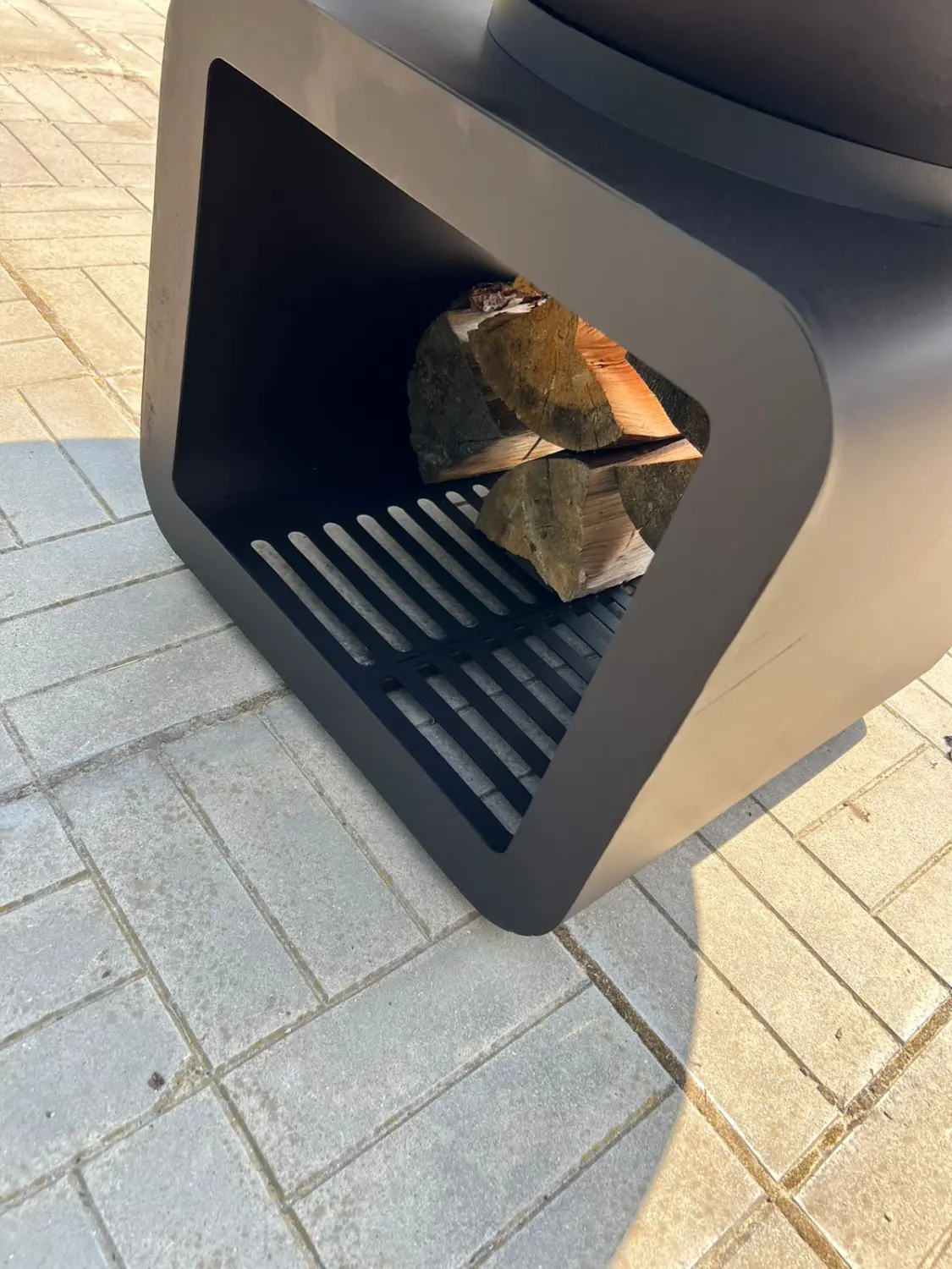 Костровая чаша «Глубокая СUBE» 900 мм