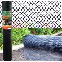 Сохранить газон ровным поможет сетка от кротов