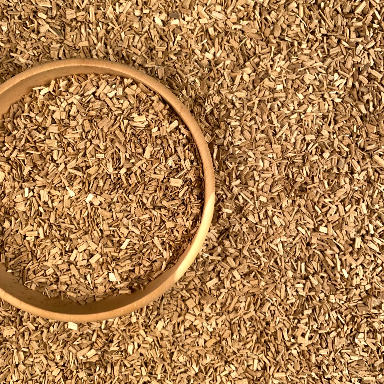 Щепа для копчения, ДУБ (фр 3-7 мм), 4 кг мешок