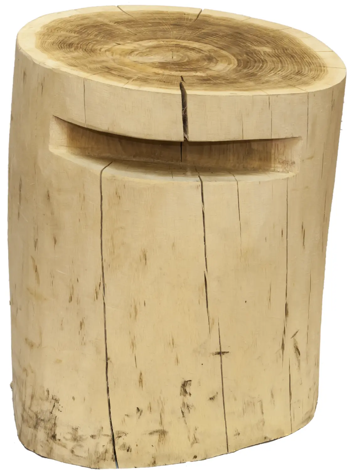Табурет-чурбак дубовый, Ø 20-25, h 36-40 см