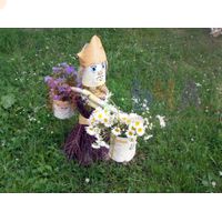 Садовая фигура-кашпо: красиво и практично