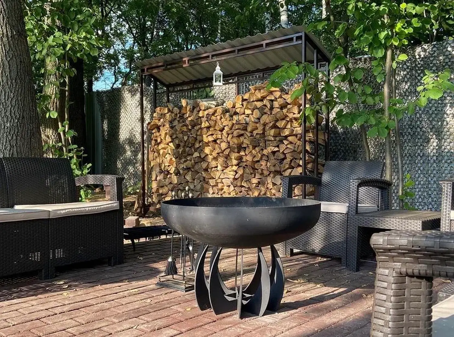 Костровая чаша «Глубокая CLASSIC» 900 мм