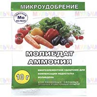 Молибдат аммония - удобрение для повышения урожайности бобовых культур