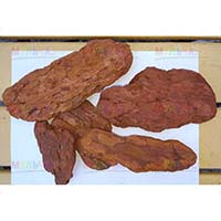 Крупная галтованная кора лиственницы - лучший выбор для декоративного мульчирования