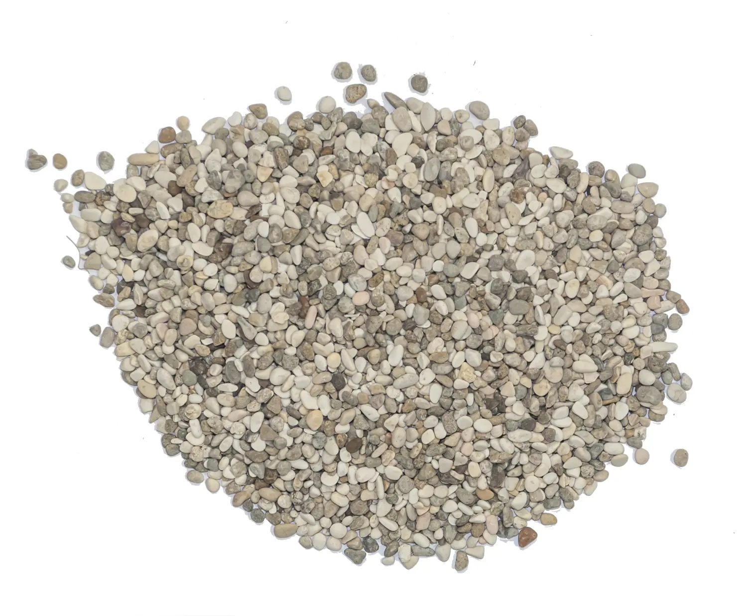 Галька светлая, №2, 5-10 мм, ~30! кг 