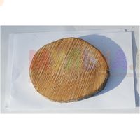 Шлифованные деревянные спилы для украшения садовой мебели