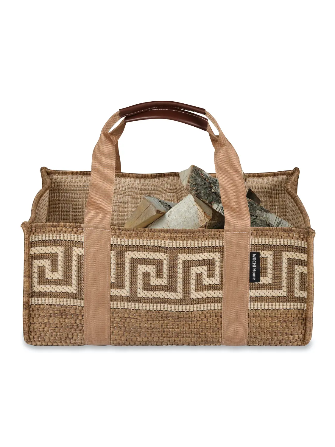 Сумка для дров Боярская "Илья" коричневая, шт 