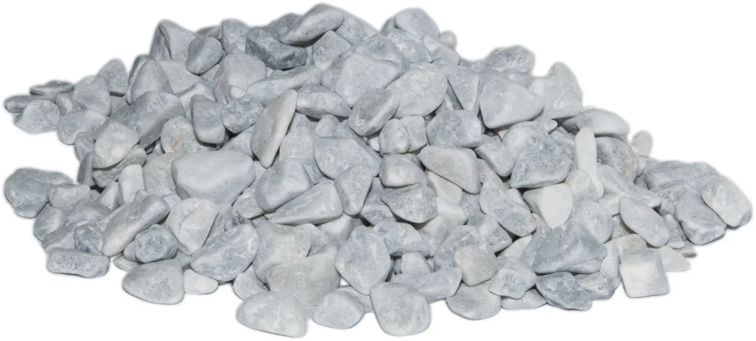 Мрамор серо-голубой Галтованный,  10-20 мм, 1000 кг, биг-бэг