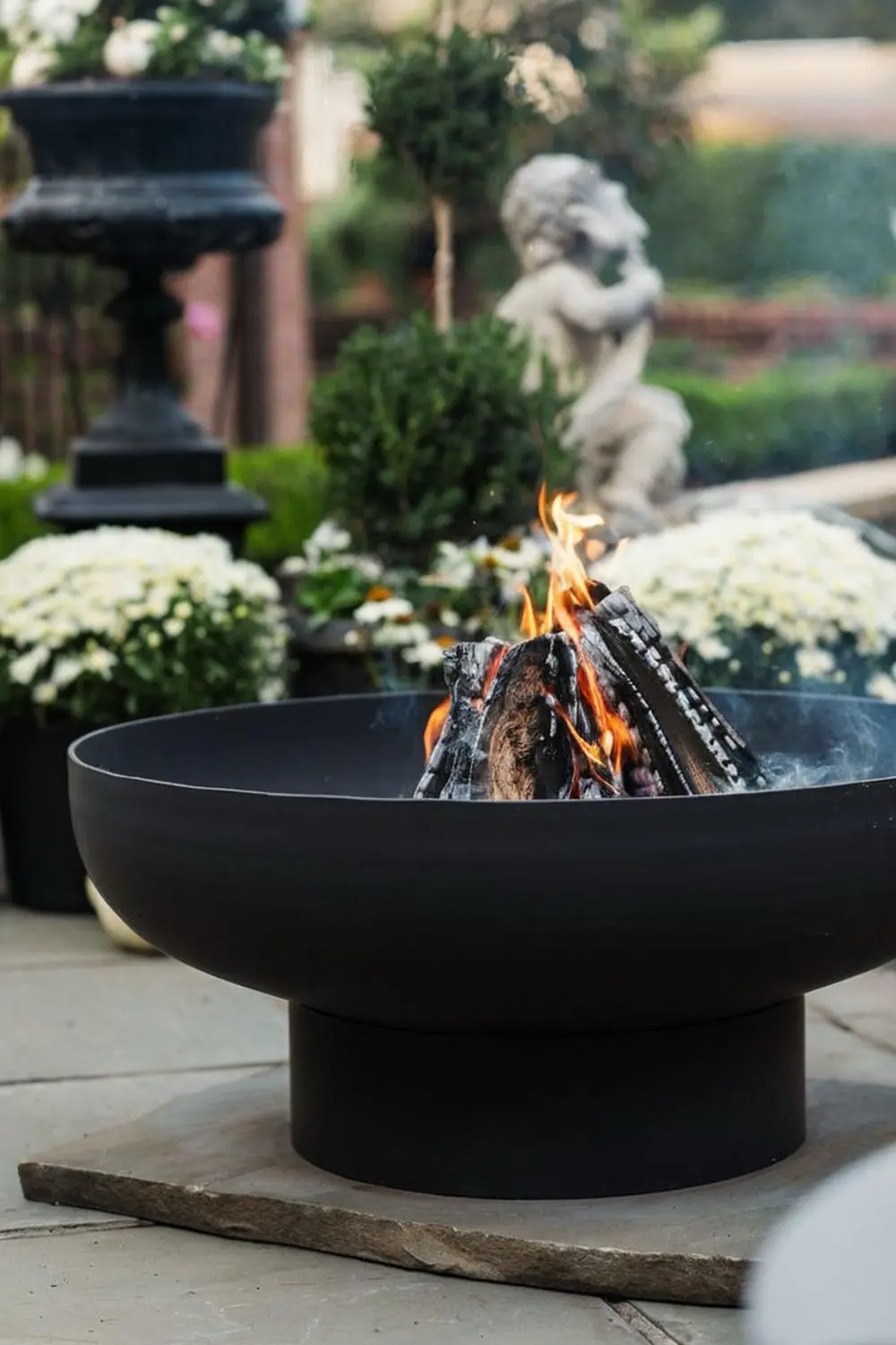 Костровая чаша «Глубокая ROUND» 900 мм