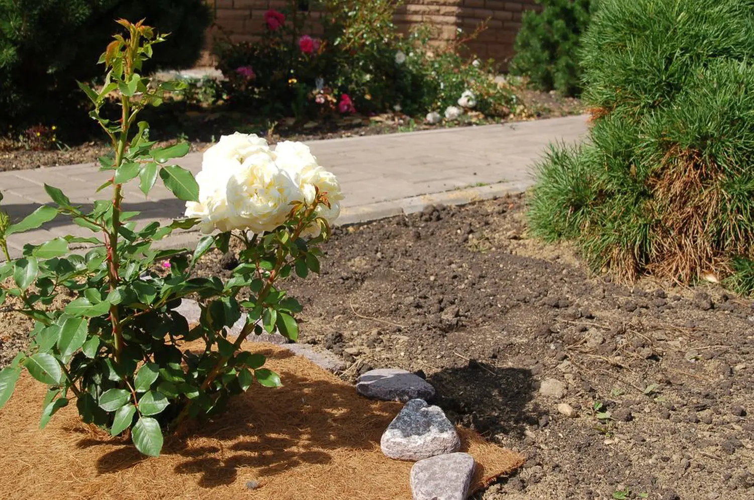 Nekura Укрытие кокосовое "Мульчаграм", 0,75 x 6 м, рул