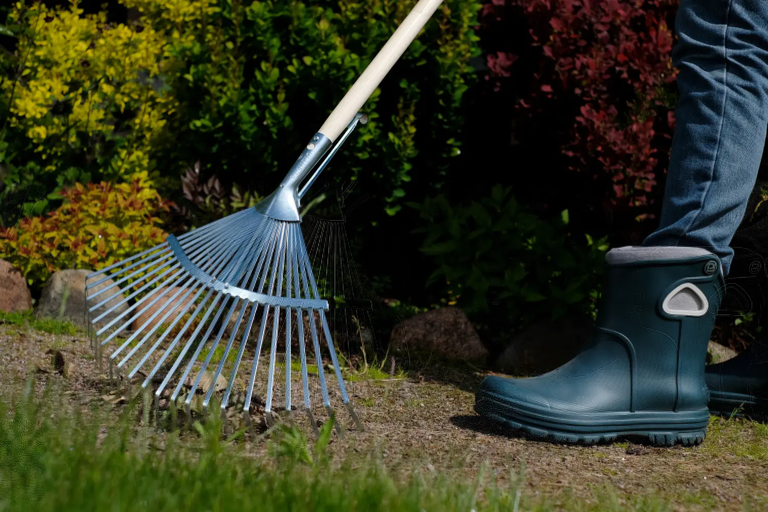 Plantic Грабли веерные регулируемые Pro, арт 33380-01, шт