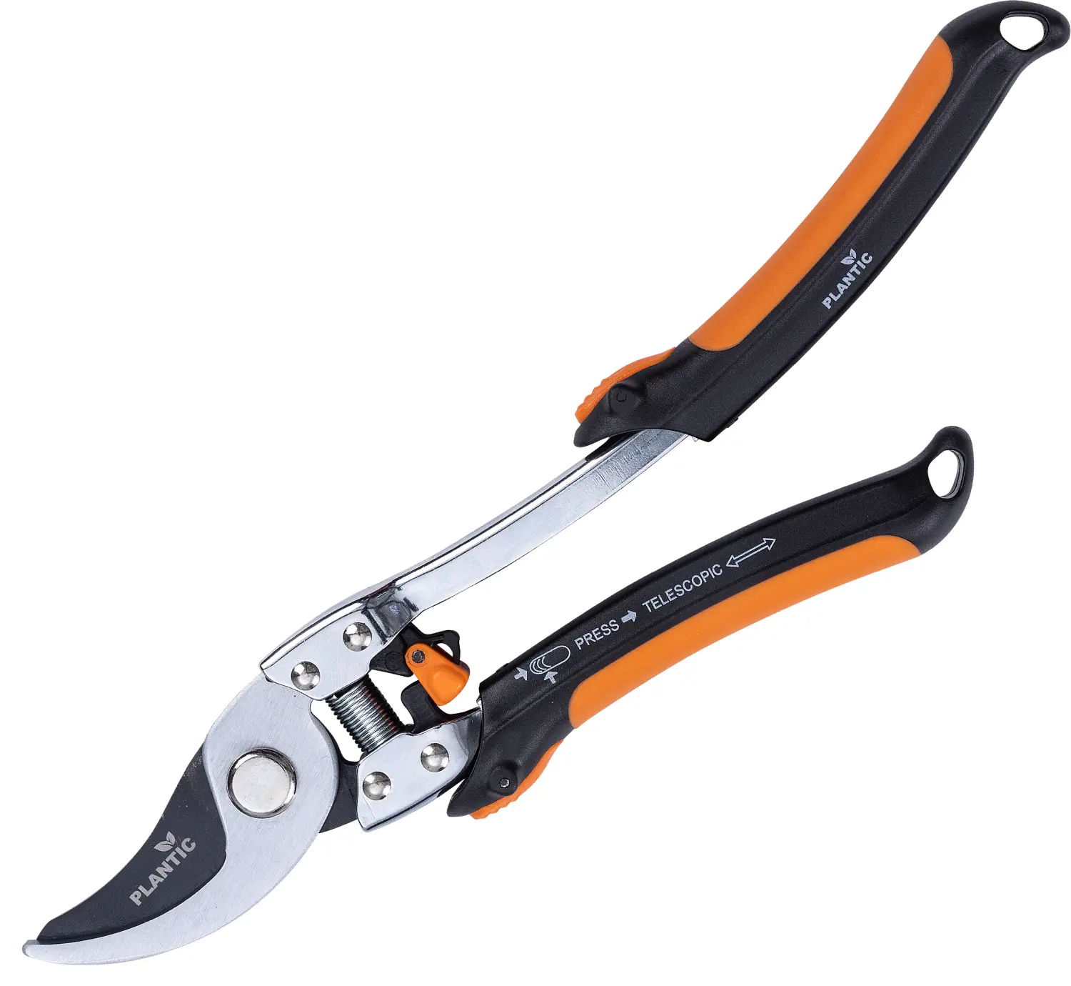 Plantic Секатор плоскостной телескопический 2 в 1 Pro86, арт 35386-01, шт