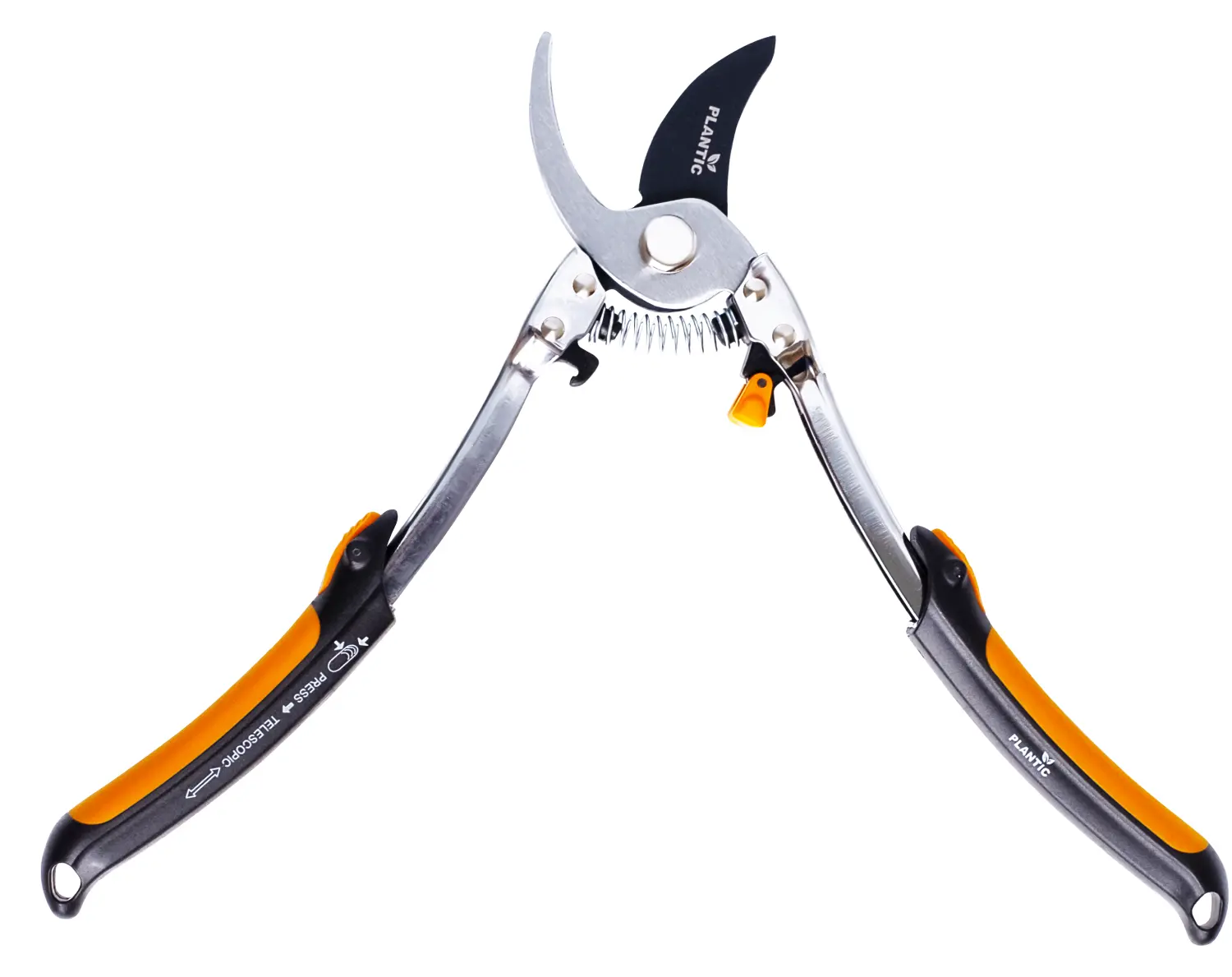 Plantic Секатор плоскостной телескопический 2 в 1 Pro86, арт 35386-01, шт