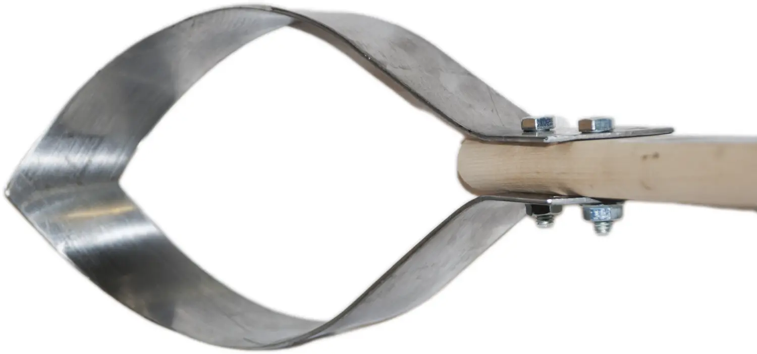 Плоскорез «Стриж» средний (нерж. сталь) с черенком, шт