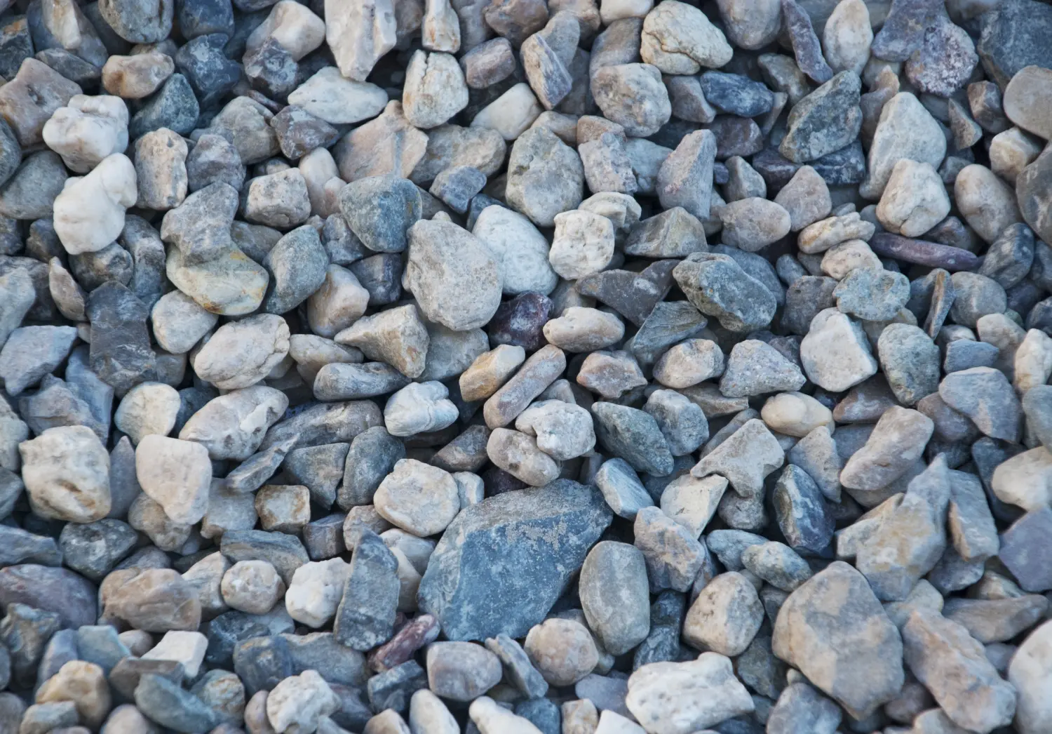Каменная крошка "Речная галька цветная", 5-20 мм, 1000 кг, биг-бэг